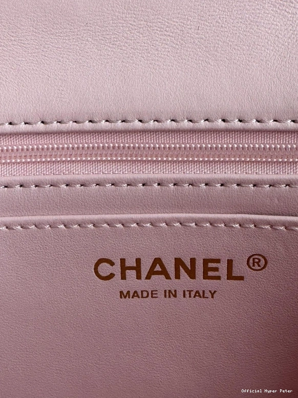 Hyper Peter FLAP HANDLE-20*12*6cm WITH CHANEL TOP BAG 0730